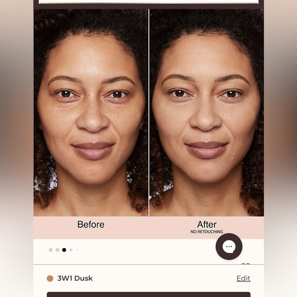 Laura Mercier Flawless Lumiere Radiance Perfecting Foundation Dusk 3W1 - Picture 3 of 5